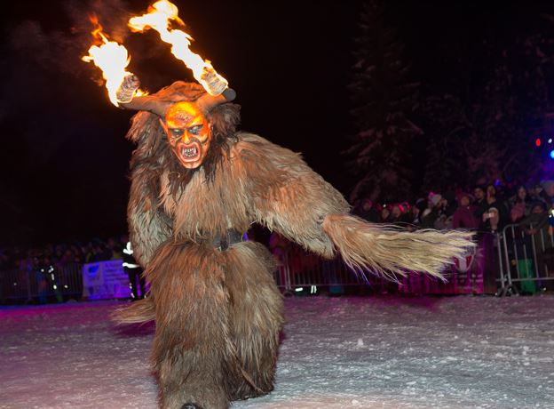 Krampusshow in Innerbraz